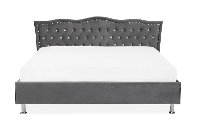 Metz Dubbelsäng 180 200 cm Grå, Grå