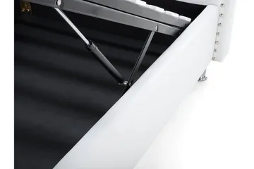 Metz Sängram 90x200 cm - Vit - Möbler - Säng - Sängram & sängstomme