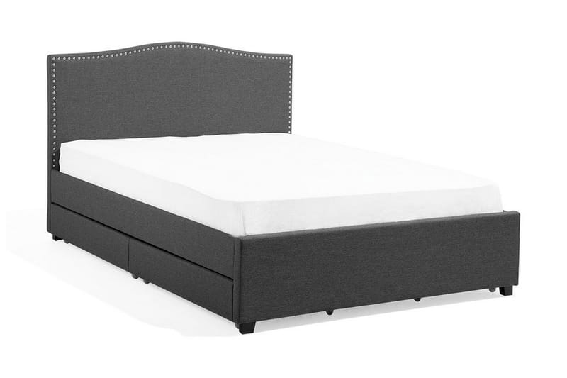 Montpellier Dubbelsäng 160 | 200 cm - Grå - Möbler - Säng - Sängram & sängstomme