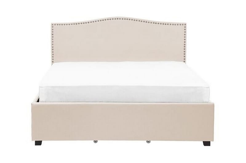 Montpellier Dubbelsäng 160|200 cm - Beige - Sängram & sängstomme