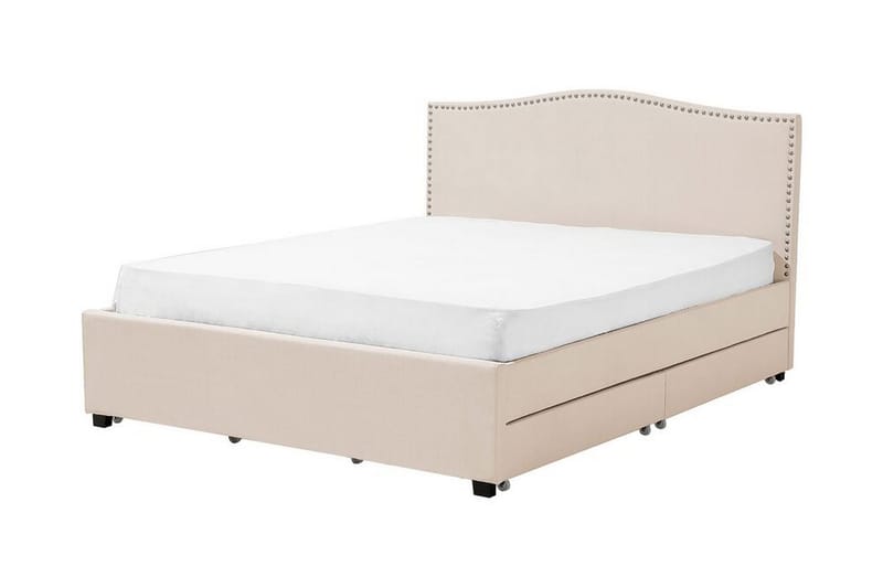 Montpellier Dubbelsäng 160|200 cm - Beige - Möbler - Säng - Sängram & sängstomme