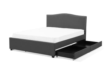 Montpellier Dubbelsäng 160|200 cm - Grå - Möbler - Säng - Sängram & sängstomme