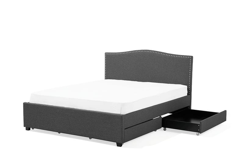 Montpellier Dubbelsäng 180|200 cm - Grå - Möbler - Säng - Sängram & sängstomme