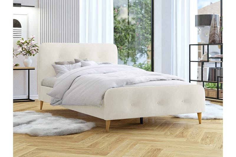 Montrase Sängram 140x200 cm - Cream - Sängram & sängstomme