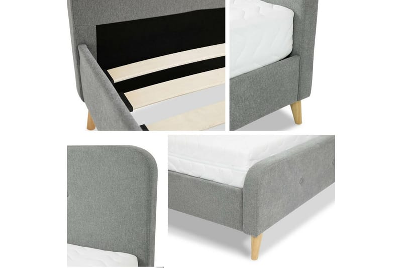 Montrase Sängram 180x200 cm - Cream - Möbler - Säng - Sängram & sängstomme