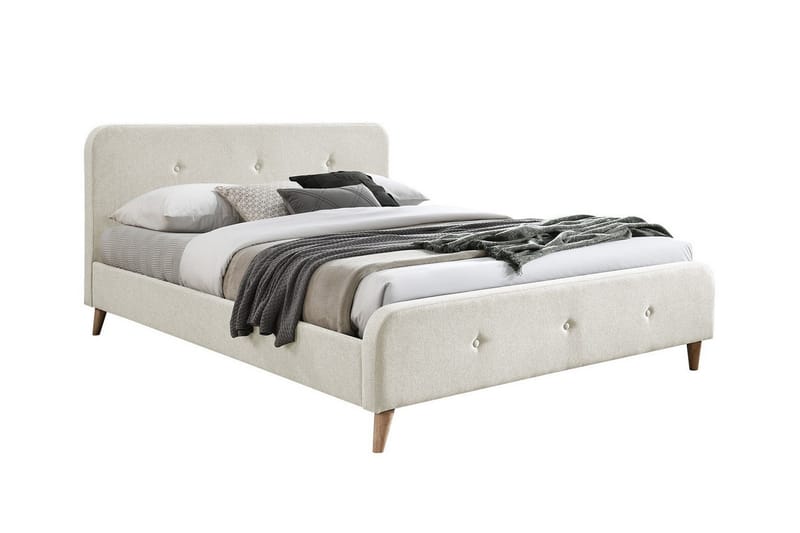 Montrase Sängram 180x200 cm - Cream - Möbler - Säng - Sängram & sängstomme