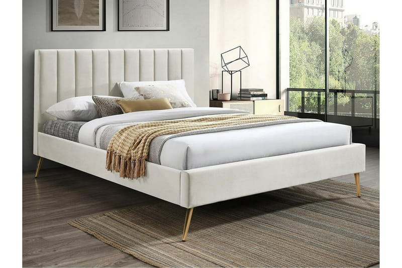 Montrase Sängram 180x200 cm - Cream - Möbler - Säng - Sängram & sängstomme