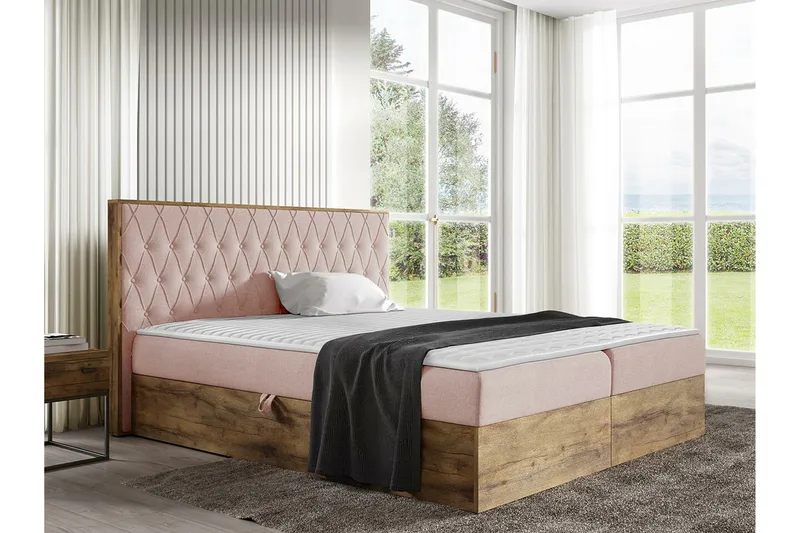 Oberting Sängram 140x200 cm - Möbler - Säng - Sängram & sängstomme