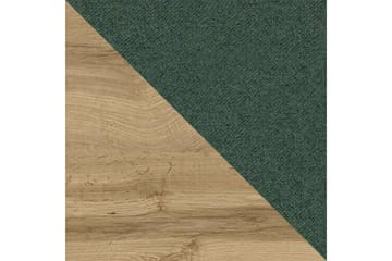 Oberting Sängram med Förvaring 120x200 cm i Tyg med Träunderrede - Flaskgrön - Möbler - Säng - Sängram & sängstomme