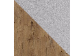 Oberting Sängram med Förvaring 200x200 cm i Tyg med Sänggavel - Ljusgrå - Möbler - Säng - Sängram & sängstomme
