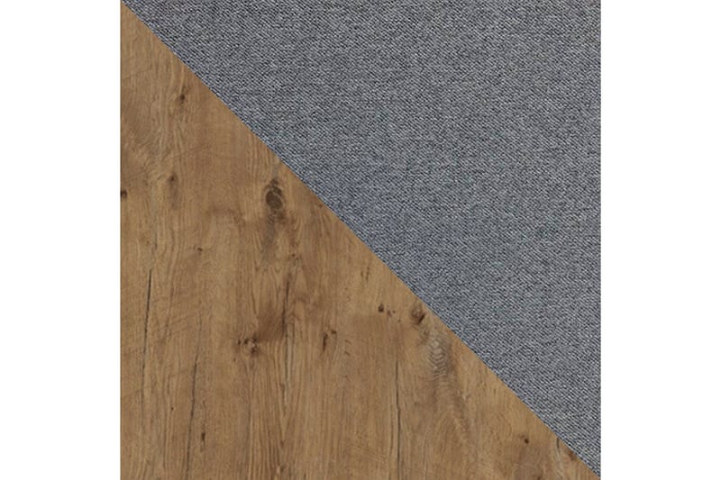 Oberting Sängram med Förvaring 200x200 cm i Tyg med Sänggavel - Ljusgrå - Möbler - Säng - Sängram & sängstomme