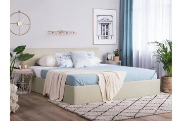 Orbey Dubbelsäng 180 | 200 cm - Beige - Möbler - Säng - Sängram & sängstomme