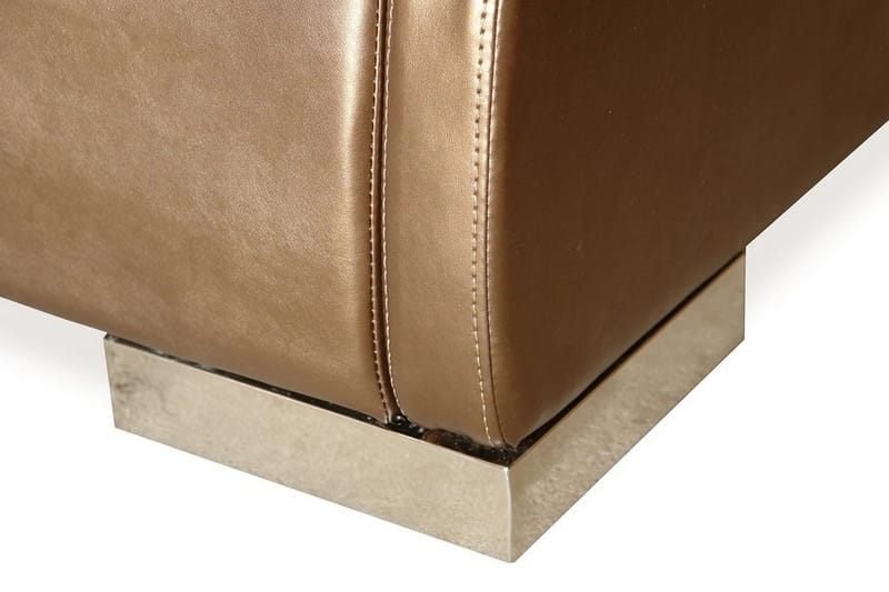 Paris Dubbelsäng 140 200 cm - Guld - Möbler - Säng - Sängram & sängstomme