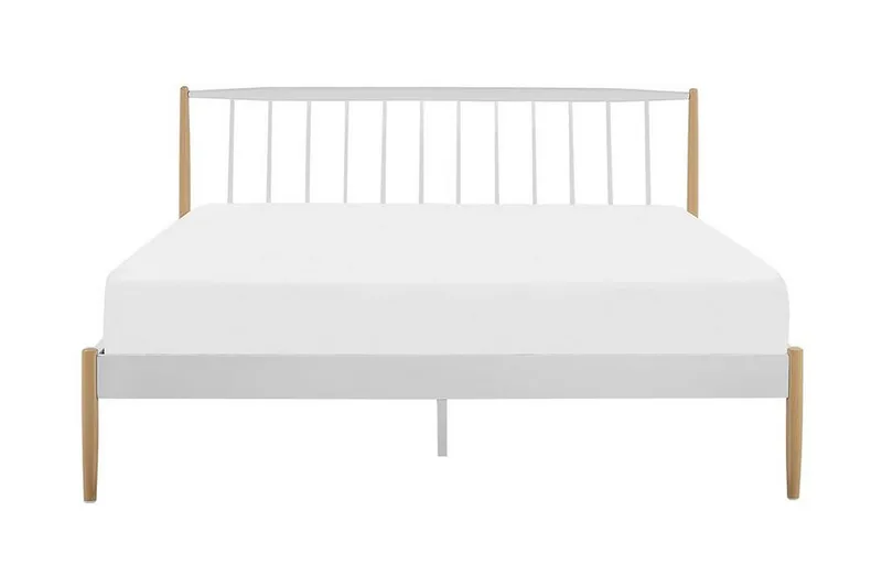 Parlan Sängram 180x200cm, Vit/Brun