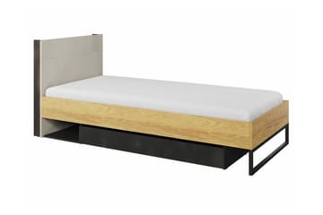Rathmore Sängram 90x200 cm - Mörkgrå - Möbler - Säng - Sängram & sängstomme