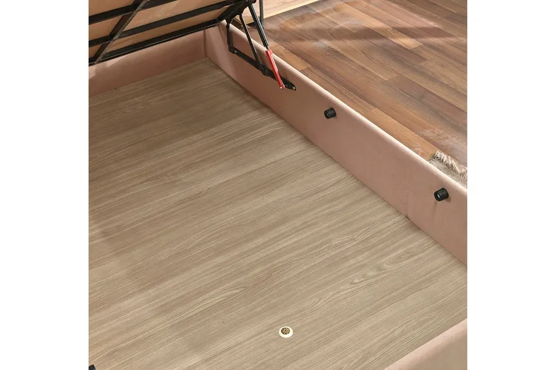 Reghum Sängram med Sänggavel 140x190 cm - Ljusbrun - Möbler - Säng - Sängram & sängstomme