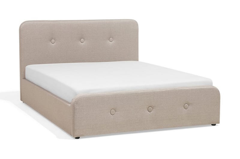 Rennes Dubbelsäng 180|200 cm - Beige - Möbler - Säng - Sängram & sängstomme