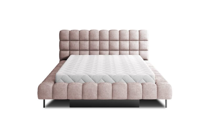 Säng med klädsel Eltap Magentta - 160x200 cm, Touch 24, Rosa - Möbler - Säng - Sängram & sängstomme
