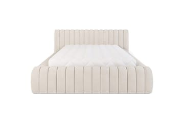 Säng med stoppning Eltap Carilla med metallram/gaslyft/förvaring - Sola 18, Beige, 140x200 cm - Möbler - Säng - Sängram & sängstomme