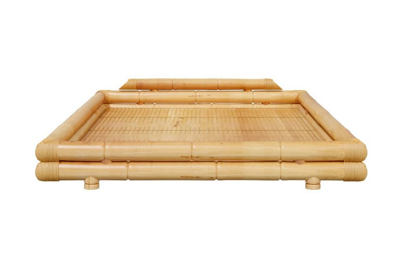 Sängram bambu 140x200 cm - Brun - Möbler - Säng - Sängram & sängstomme