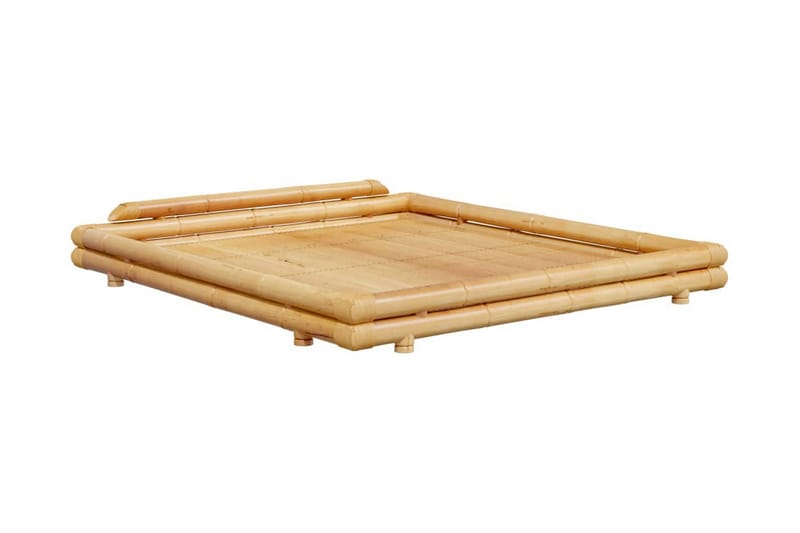 Sängram bambu 180x200 cm - Brun - Möbler - Säng - Sängram & sängstomme