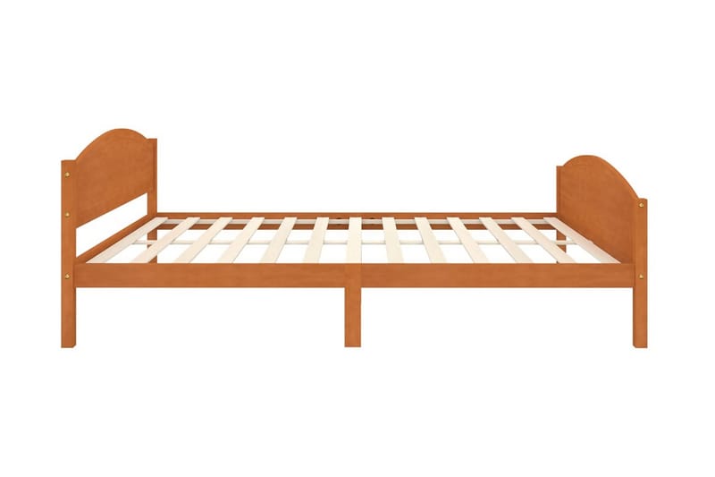 Sängram honungsbrun massiv furu 140x200 cm - Honung - Möbler - Säng - Sängram & sängstomme