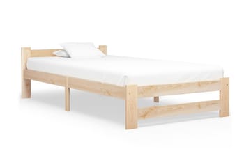 Sängram massiv furu 100x200 cm