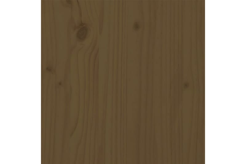 Sängram massiv furu 150x200 cm honungsbrun 5FT - Honung - Sängram & sängstomme