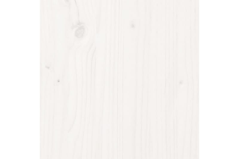 Sängram massiv furu 90x190 cm vit 3FT - Vit - Möbler - Säng - Sängram & sängstomme