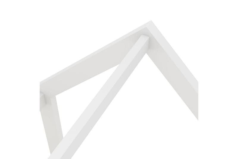 Sängram med lådor vit massiv furu 90x200 cm - Vit - Möbler - Säng - Sängram & sängstomme
