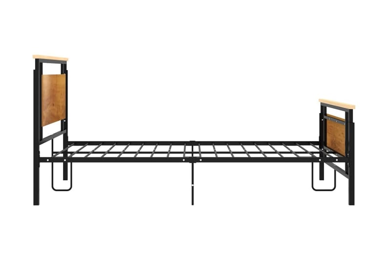 Sängram metall 120x200 cm - Svart - Möbler - Säng - Sängram & sängstomme