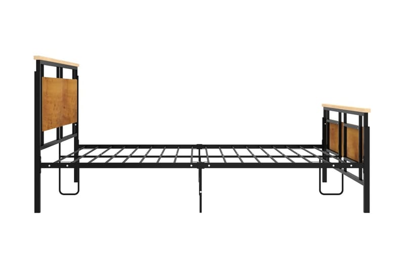 Sängram metall 180x200 cm - Svart - Möbler - Säng - Sängram & sängstomme