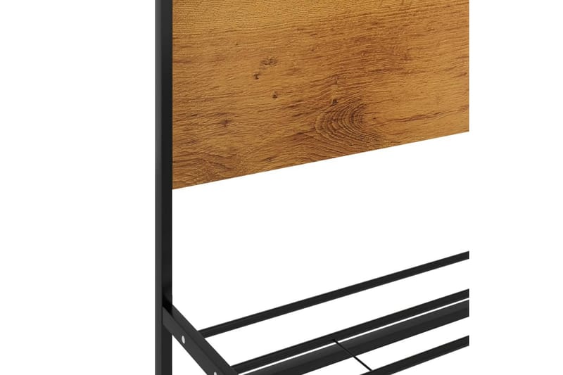 Sängram metall 90x200 cm - Svart - Möbler - Säng - Sängram & sängstomme