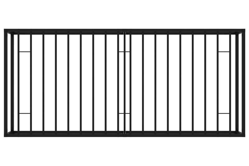 Sängram svart metall 100x200 cm - Svart - Möbler - Säng - Sängram & sängstomme