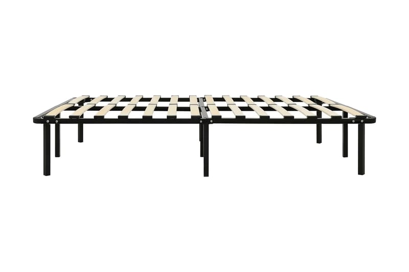 Sängram svart metall 120x200 cm - Svart - Möbler - Säng - Sängram & sängstomme