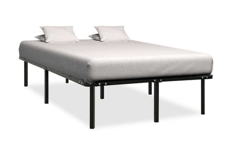 Sängram svart metall 120x200 cm - Svart - Möbler - Säng - Sängram & sängstomme