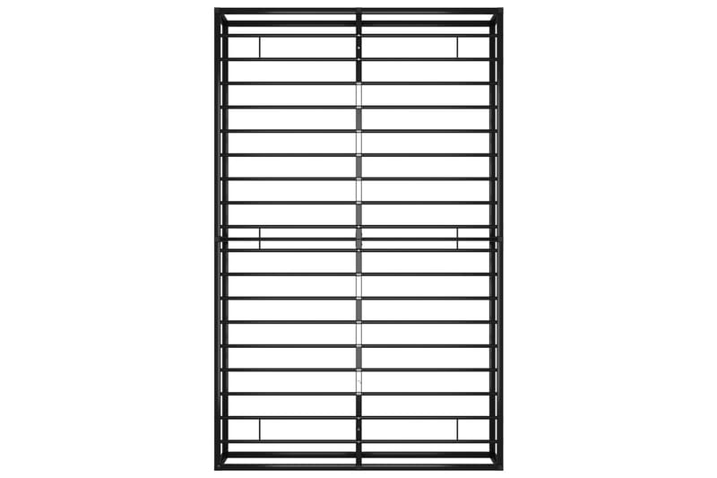 Sängram svart metall 120x200 cm - Svart - Möbler - Säng - Sängram & sängstomme