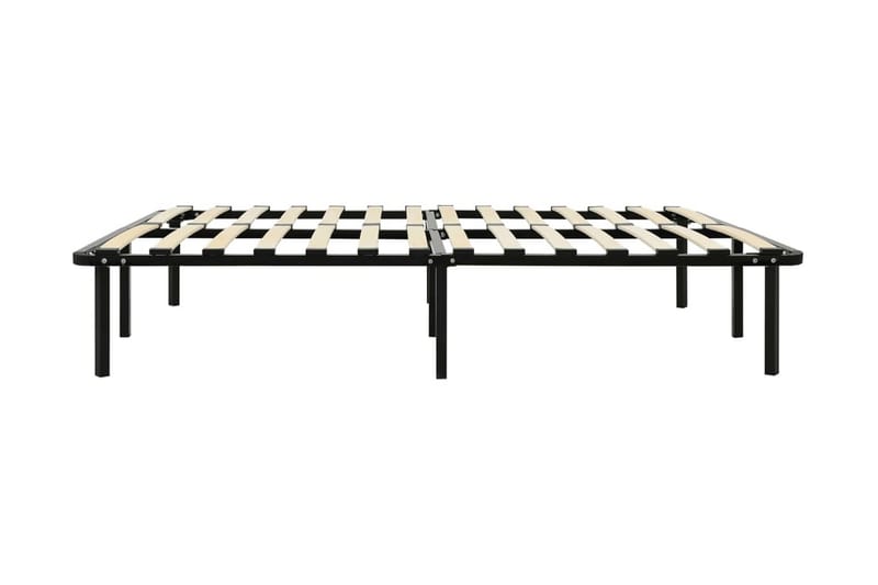 Sängram svart metall 160x200 cm - Svart - Möbler - Säng - Sängram & sängstomme