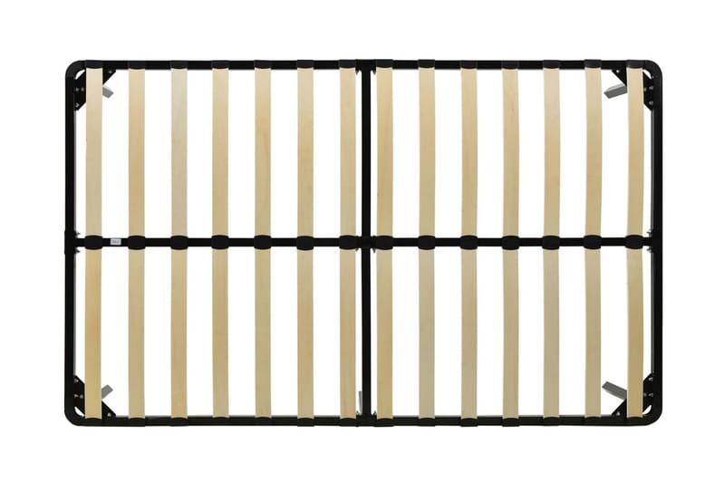Sängram svart metall 160x200 cm - Svart - Möbler - Säng - Sängram & sängstomme