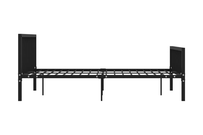 Sängram svart metall 180x200 cm - Svart - Möbler - Säng - Sängram & sängstomme