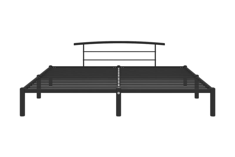 Sängram svart metall 180x200 cm - Svart - Möbler - Säng - Sängram & sängstomme