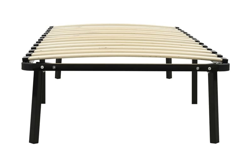 Sängram svart metall 90x200 cm - Svart - Möbler - Säng - Sängram & sängstomme