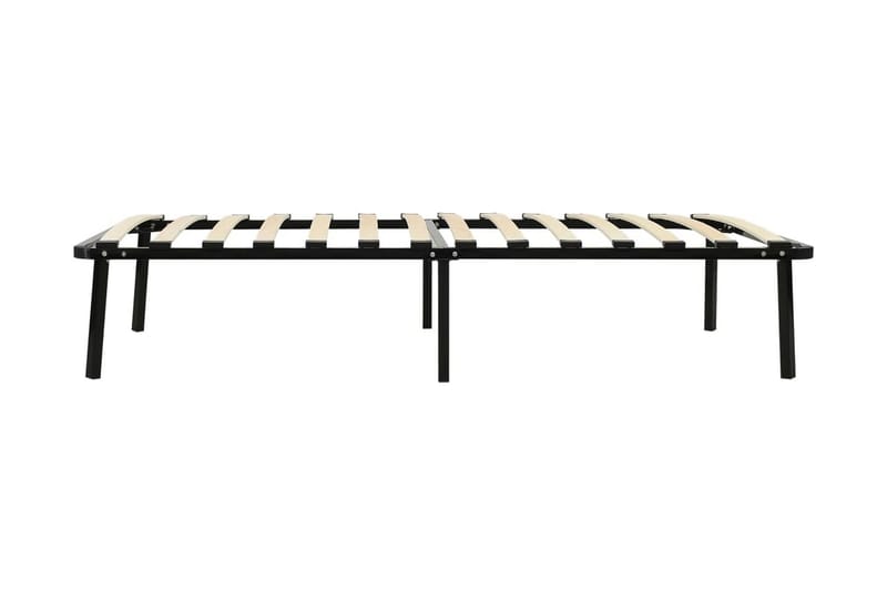 Sängram svart metall 90x200 cm - Svart - Möbler - Säng - Sängram & sängstomme