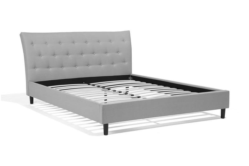 Saverne Dubbelsäng 140 200 cmGrå  Grå - Grå - Möbler - Säng - Sängram & sängstomme