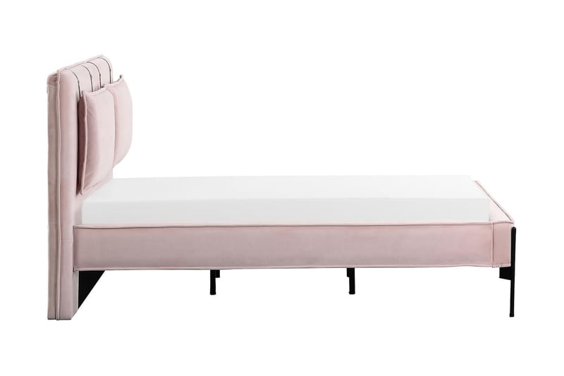 Savina Sängram inkl. madrass 180x200 cm - Rosa - Möbler - Säng - Sängram & s�ängstomme