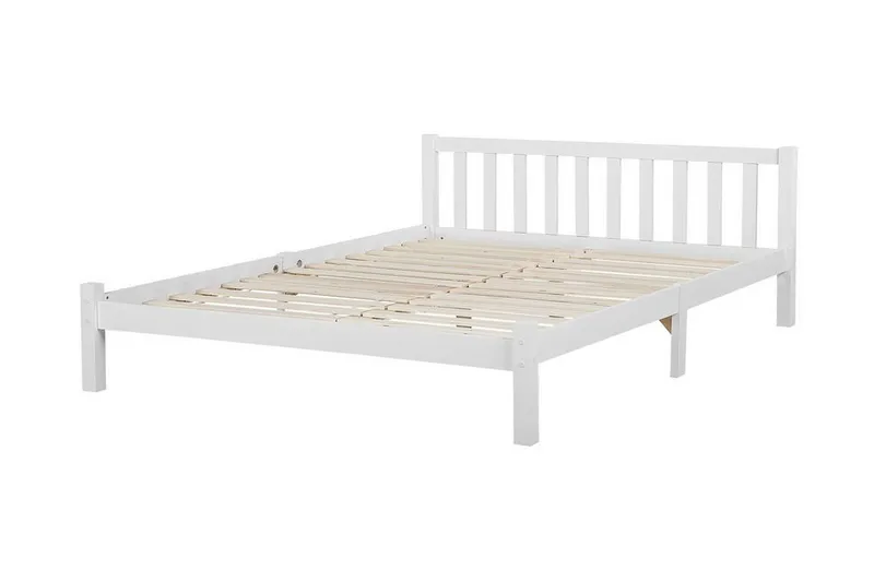 Shreyansh Sängram 180x200  Vit  Vit - Vit - Möbler - Säng - Sängram & sängstomme