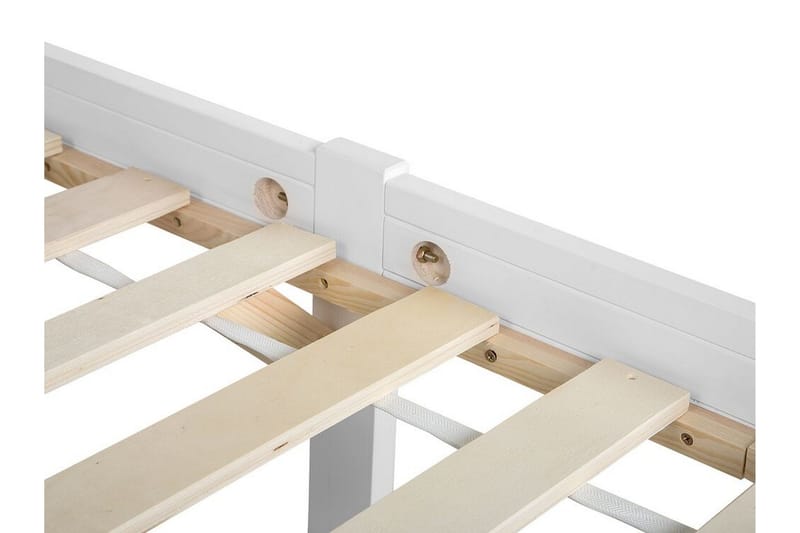 Shreyansh Sängram 180x200  Vit  Vit - Vit - Möbler - Säng - Sängram & sängstomme