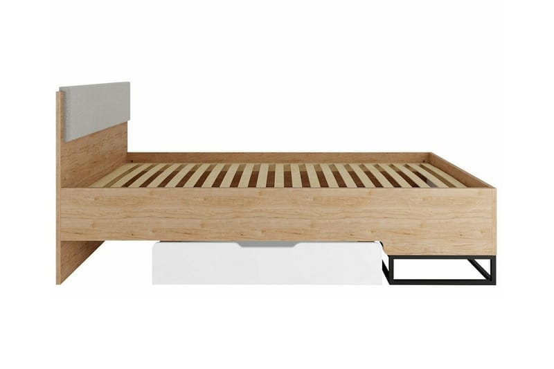 Staffin Sängram 90x200 cm - Vit - Möbler - Säng - Sängram & sängstomme