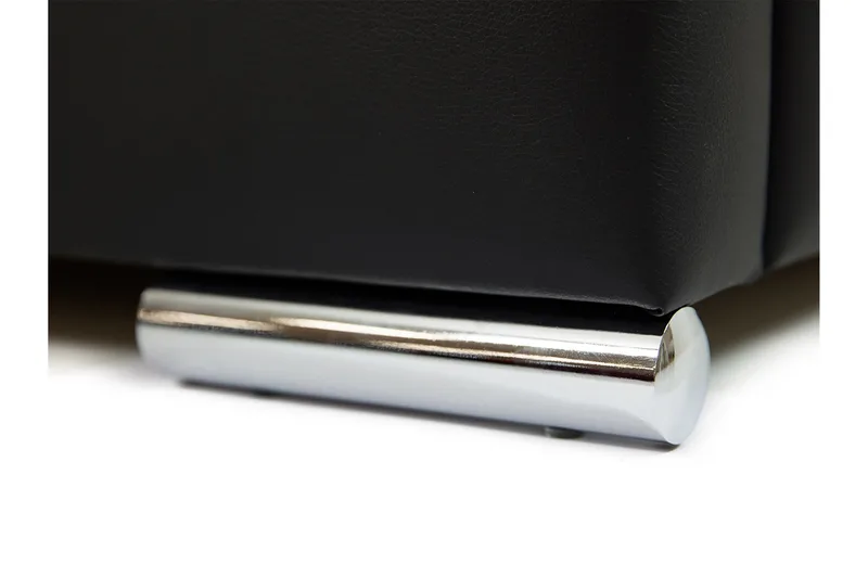 Stavanger Säng med Förvaring140x200 cm - Svart - Möbler - Säng - Sängram & sängstomme