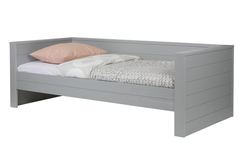 Tenney Dagbädd/Juniorsäng 100x200 - Grå Tall - Möbler - Säng - Sängram & sängstomme